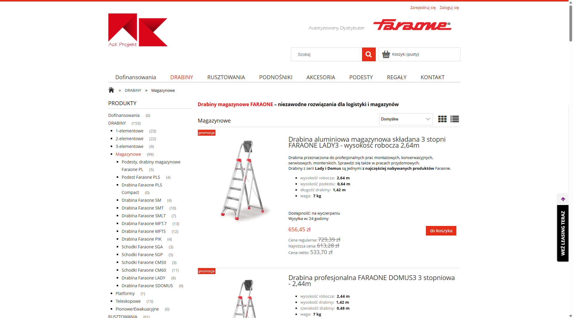 Mobilność w magazynie - zalety drabin magazynowych na kółkach