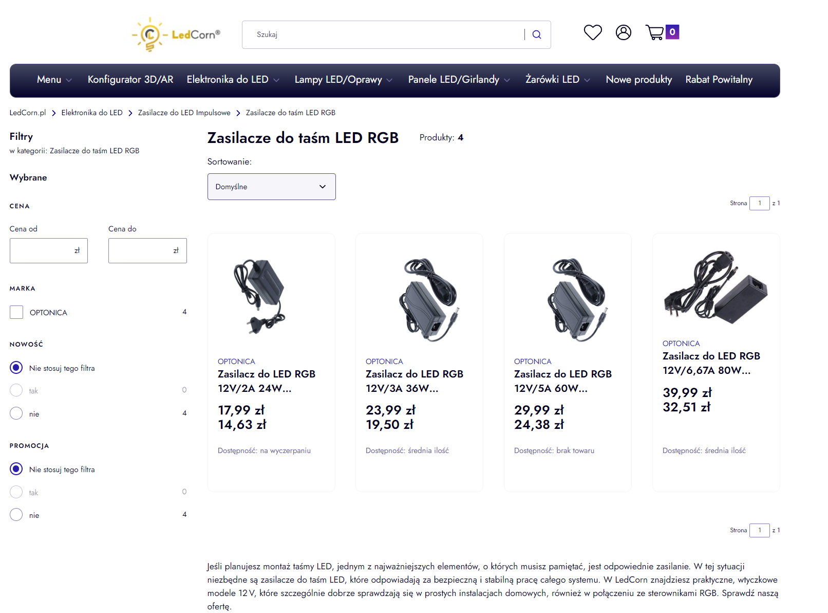 Zasilacze do taśm LED – jak wydłużyć żywotność oświetlenia dzięki właściwemu wyborowi?